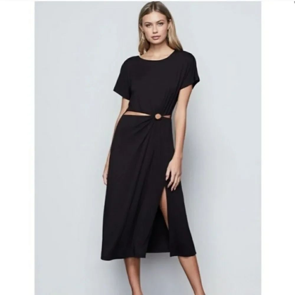 Good American Ring Cutout Midi Dress sz 5=2X